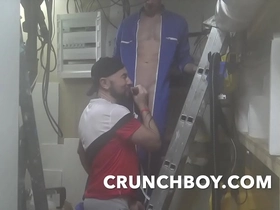 Jess royan fucked muscle straight mlitary worker for fun Crunchboy porn