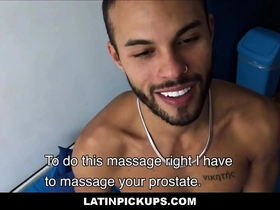 Latin Jock Boy Picked Up For Massage Paid Cash For Fuck POV  - Abe