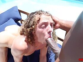 Sexy Gay Twink Gets Raw Dogged Pool Side By Kylan!!! With Jack Valor