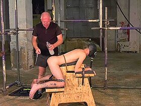 Delicious Sub Twink Tied Up For Very Deep Anal Play